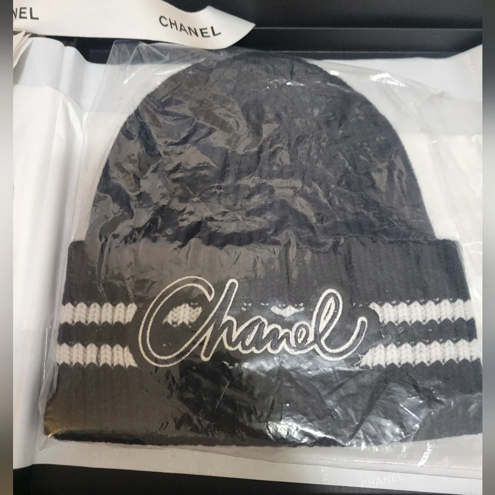 Chanel Logo beanie